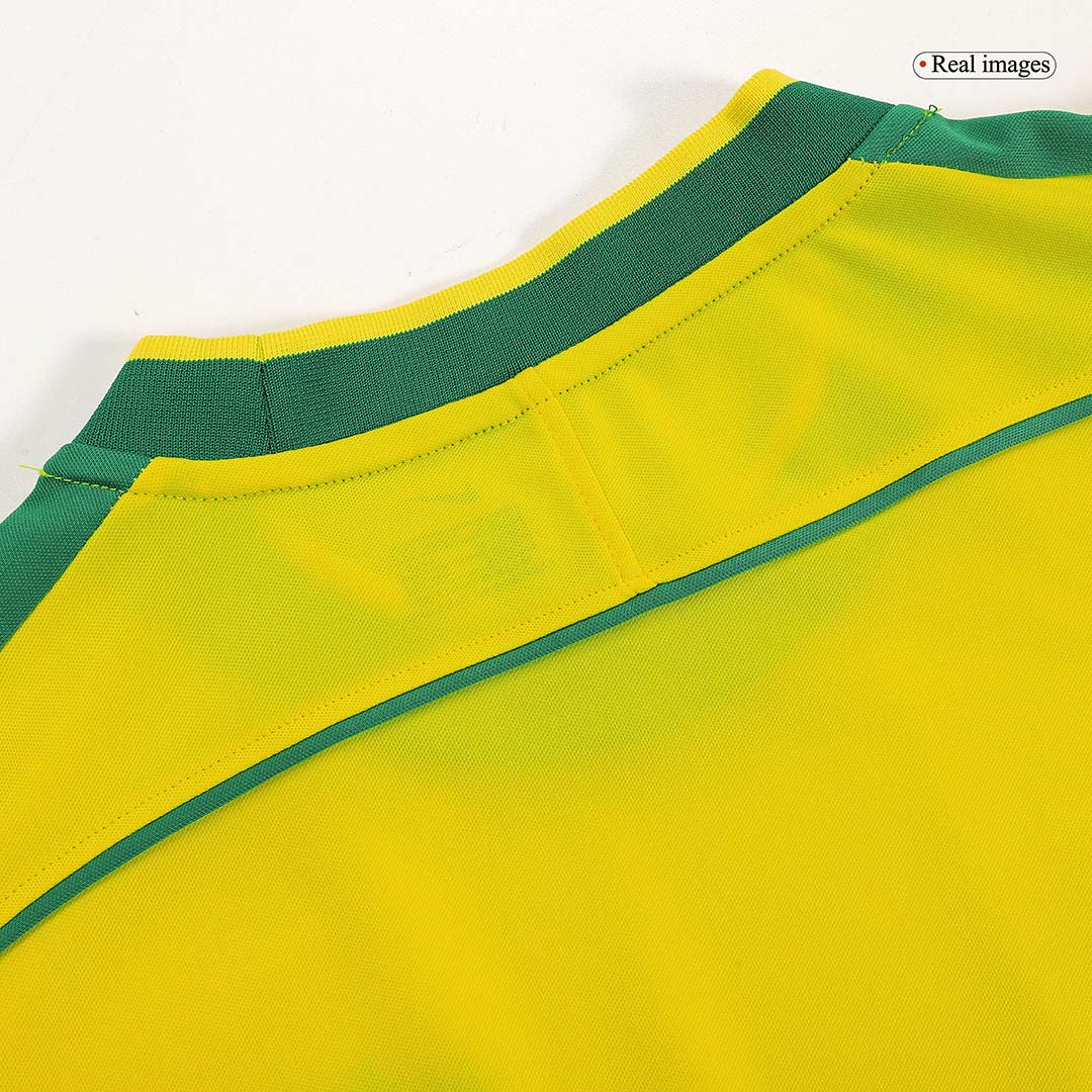 Vintage Soccer Jersey Brazil Home 1998