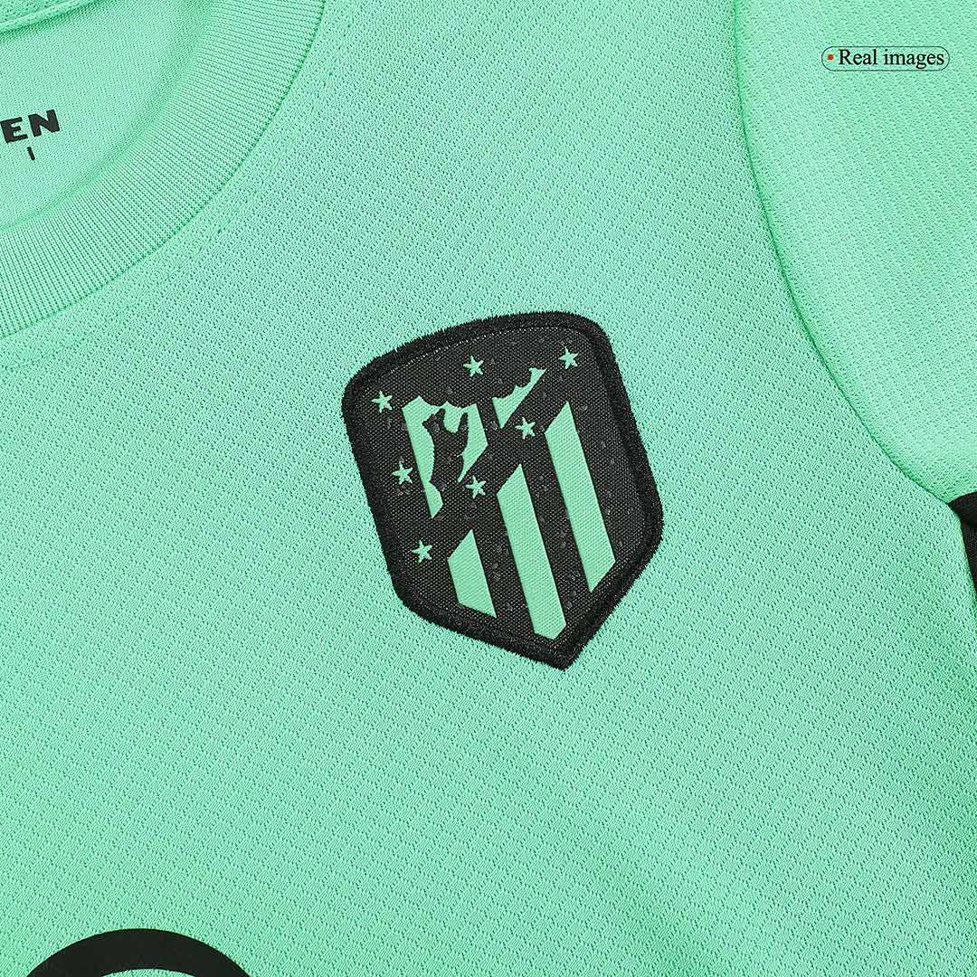 Atletico Madrid Third Away Kids Soccer Jerseys Kit 2023/24