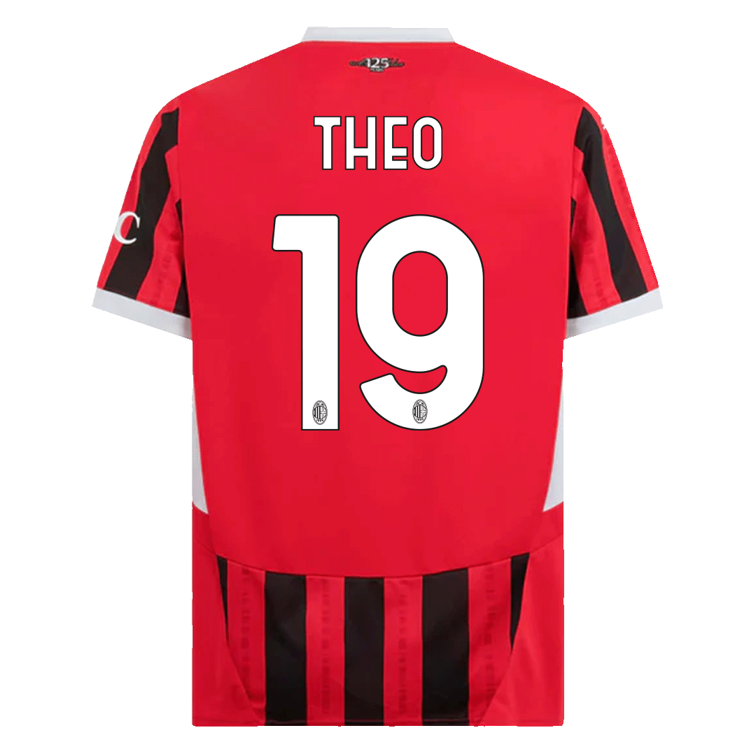 THEO #19 AC Milan Home Soccer Jersey 2024/25