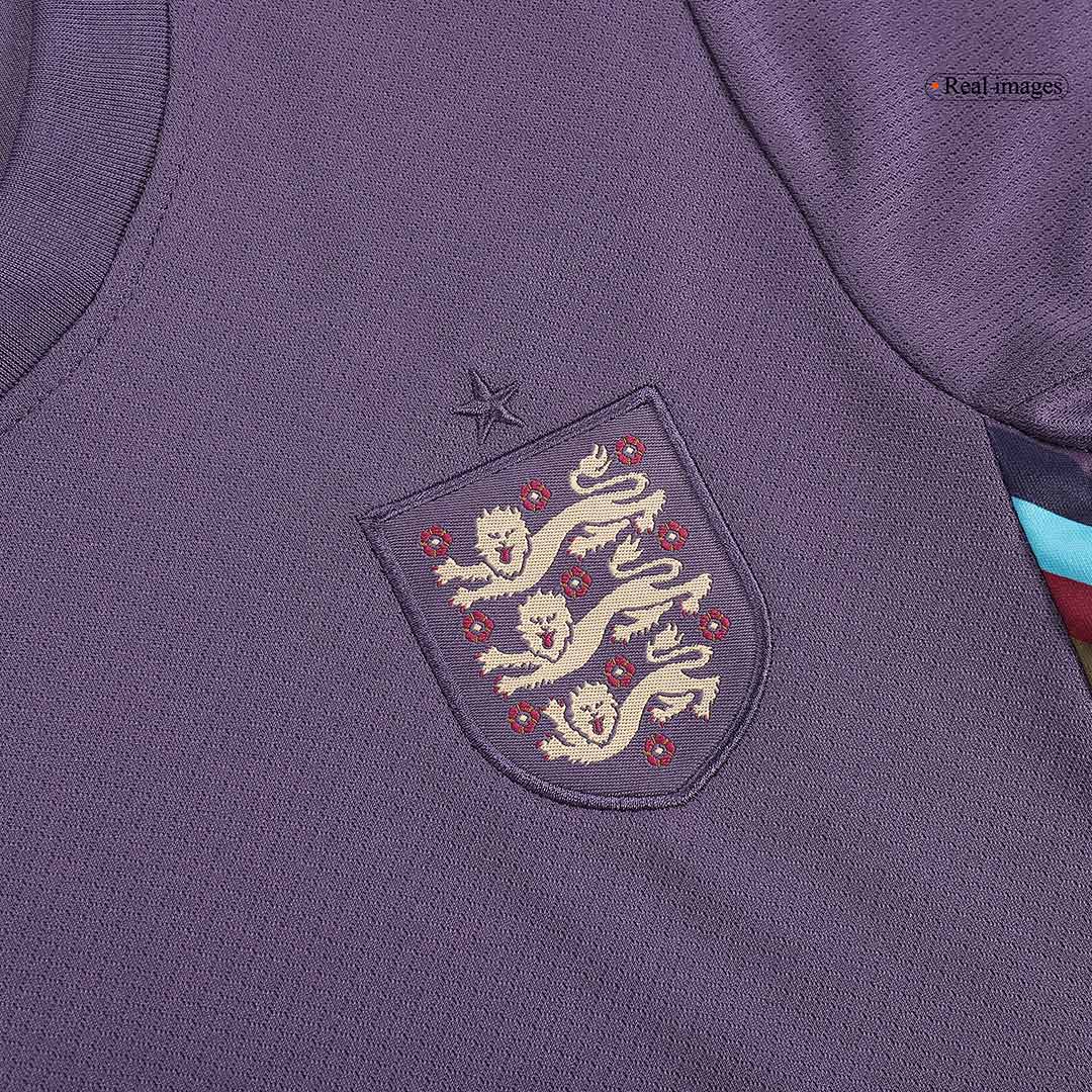 England Away Kids Soccer Jerseys Kit EURO 2024