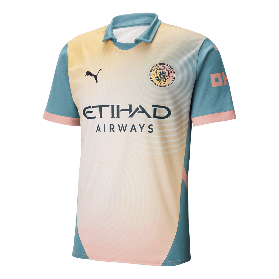 Manchester City Fourth Away Soccer Jersey 2024/25