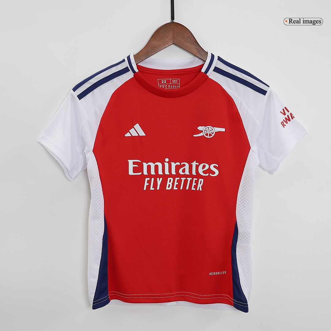 Arsenal Home Kids Soccer Jerseys Kit 2024/25