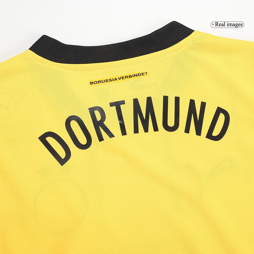 Borussia Dortmund Home Kids Soccer Jerseys Full Kit 2024/25