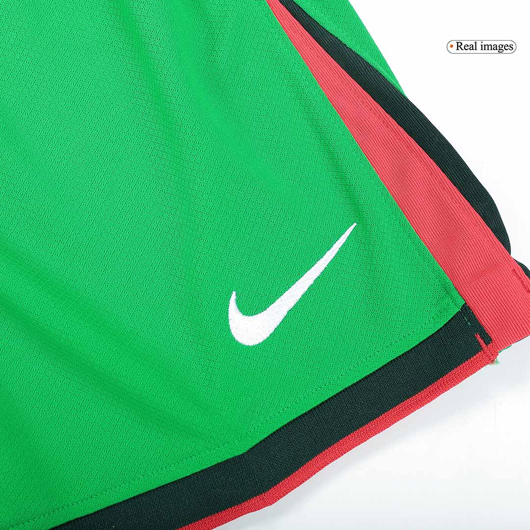 Portugal Home Soccer Shorts 2024