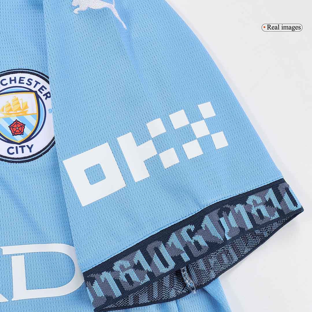 FODEN #47 Manchester City Home Soccer Jersey 2024/25 – UCL