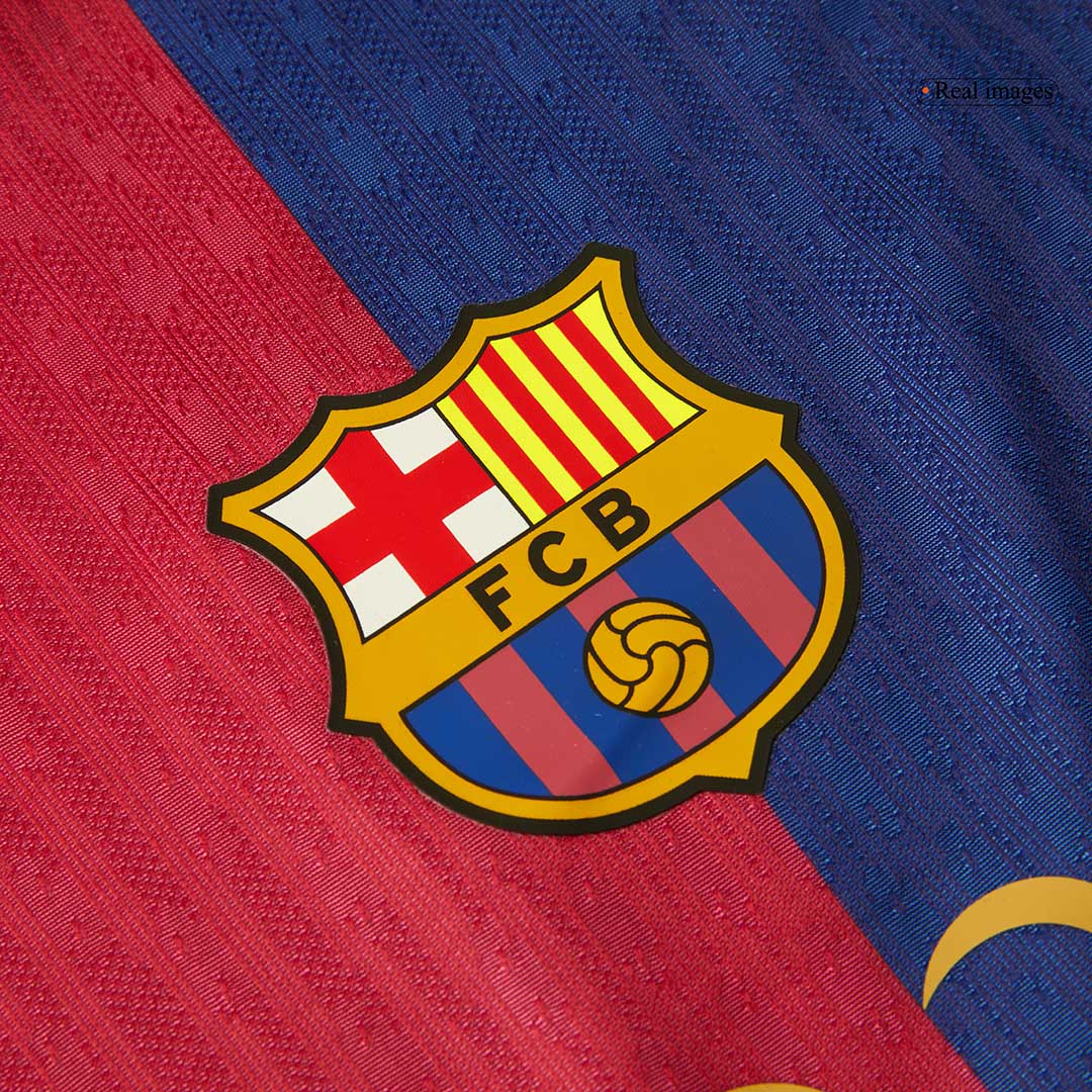 Barcelona Home Authentic Soccer Jersey 2024/25 – COLDPLAY