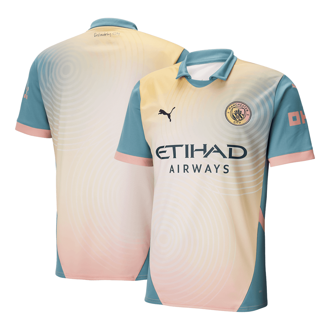 Manchester City Fourth Away Soccer Jersey 2024/25