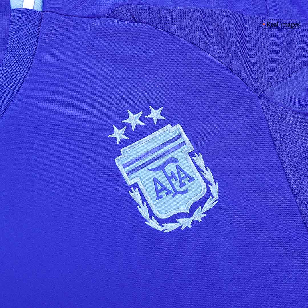 Argentina Away Kids Soccer Jerseys Full Kit 2024