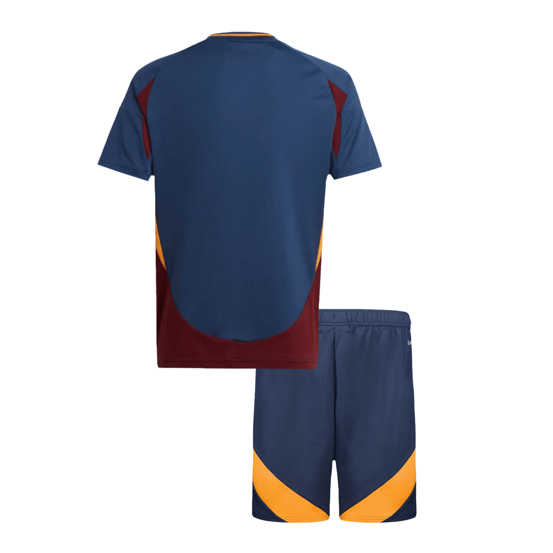 Roma Third Away Kids Soccer Jerseys Kit 2024/25