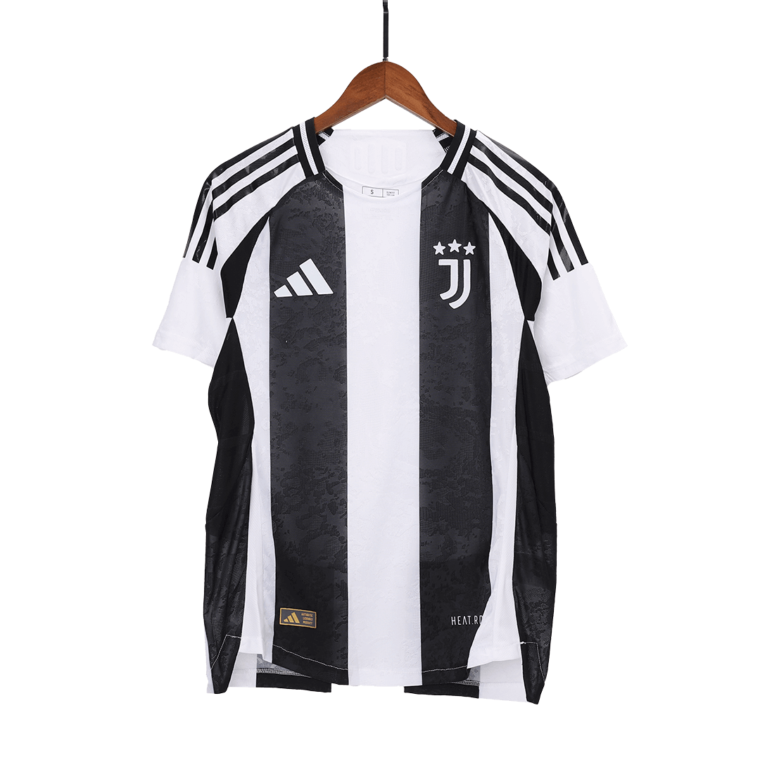 Juventus Home Authentic Soccer Jersey 2024/25- Save The Children Sponsor