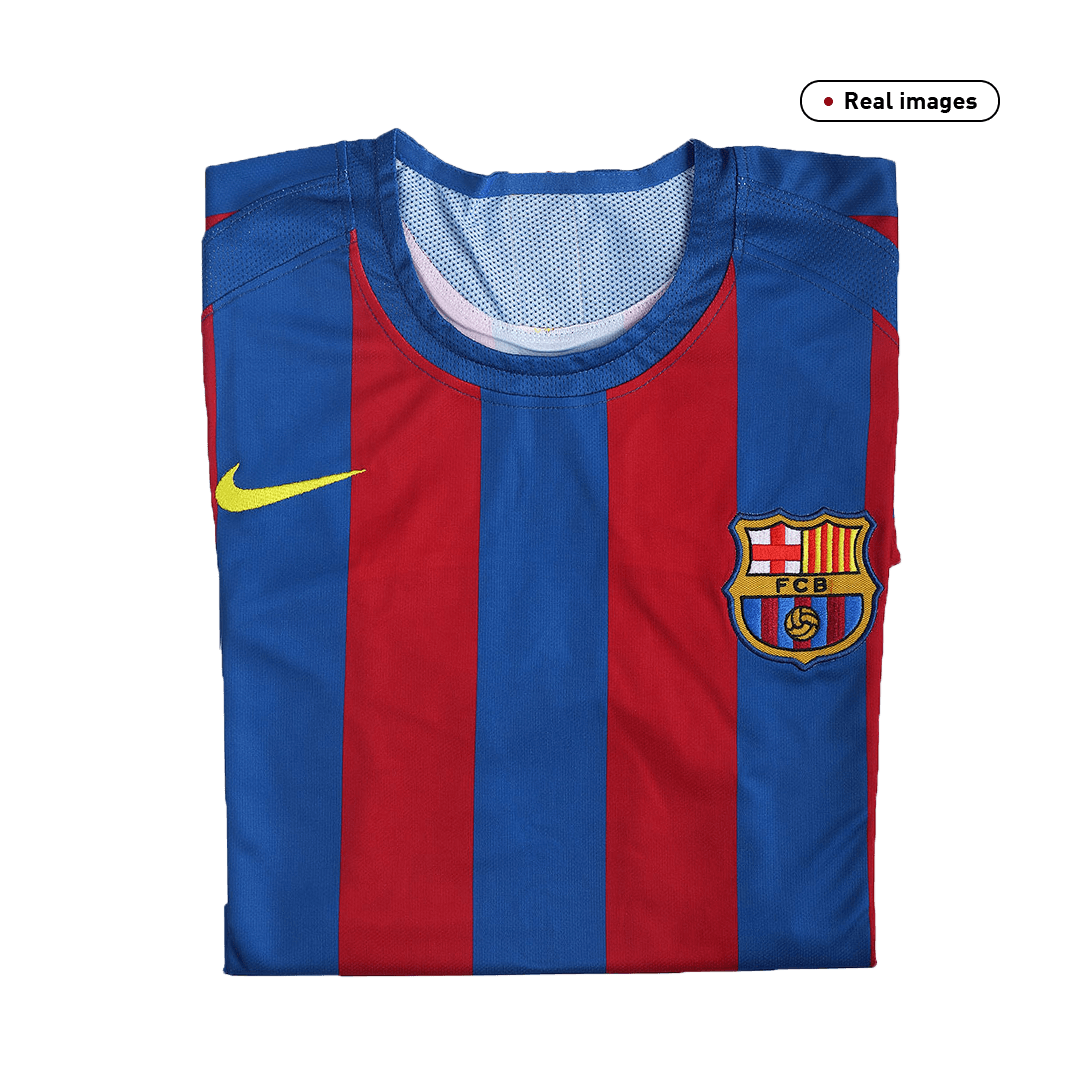 Vintage Soccer Jersey Barcelona Home 2005/06 – UCL Final