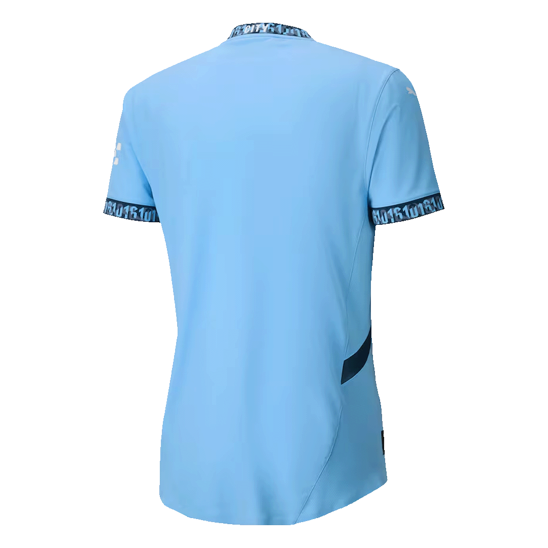 Manchester City Home Authentic Soccer Jersey 2024/25