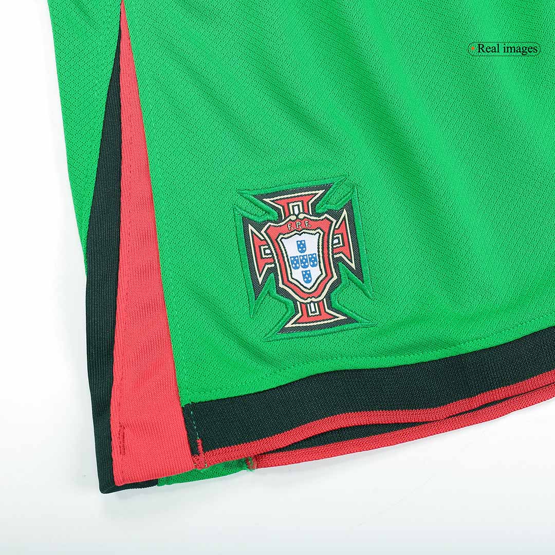 Portugal Home Soccer Shorts 2024