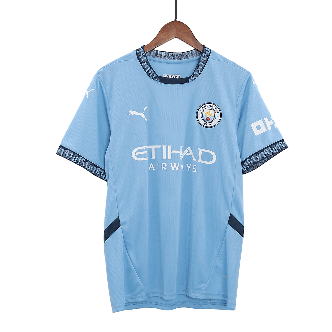 FODEN #47 Manchester City Home Soccer Jersey 2024/25 – UCL