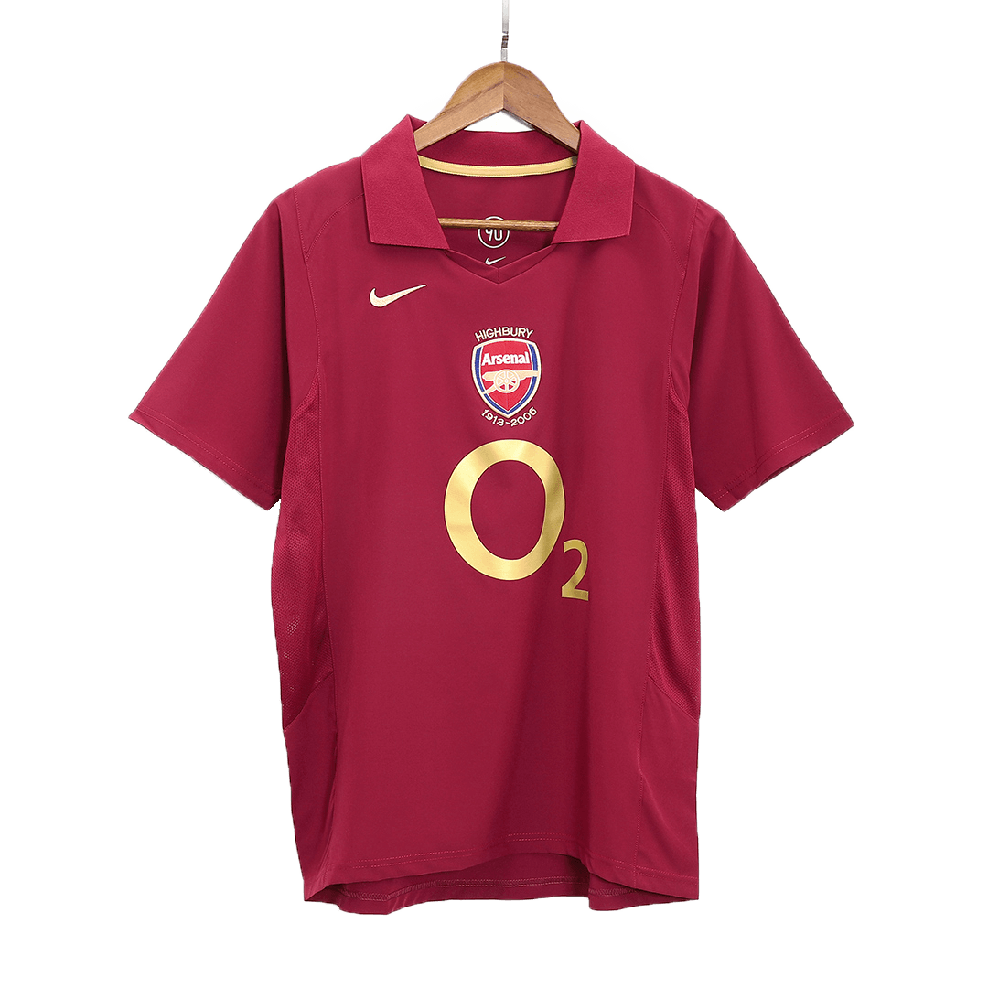 Vintage Soccer Jersey Arsenal Home 2005/06