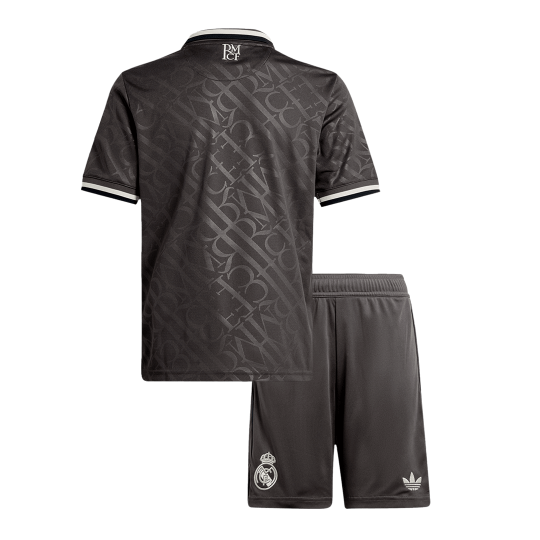 Real Madrid Third Away Kids Soccer Jerseys Kit 2024/25