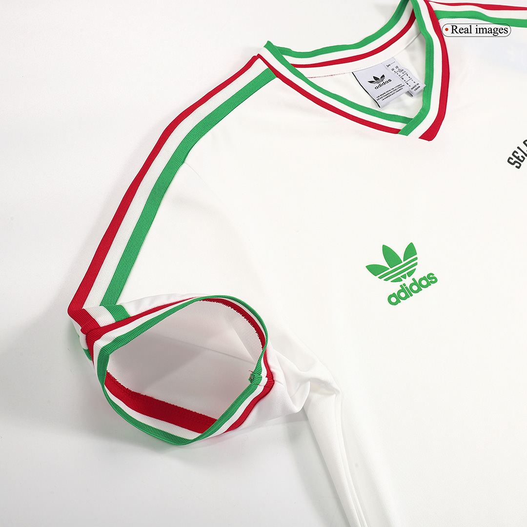 Mexico Remake Soccer Jersey 1985 White