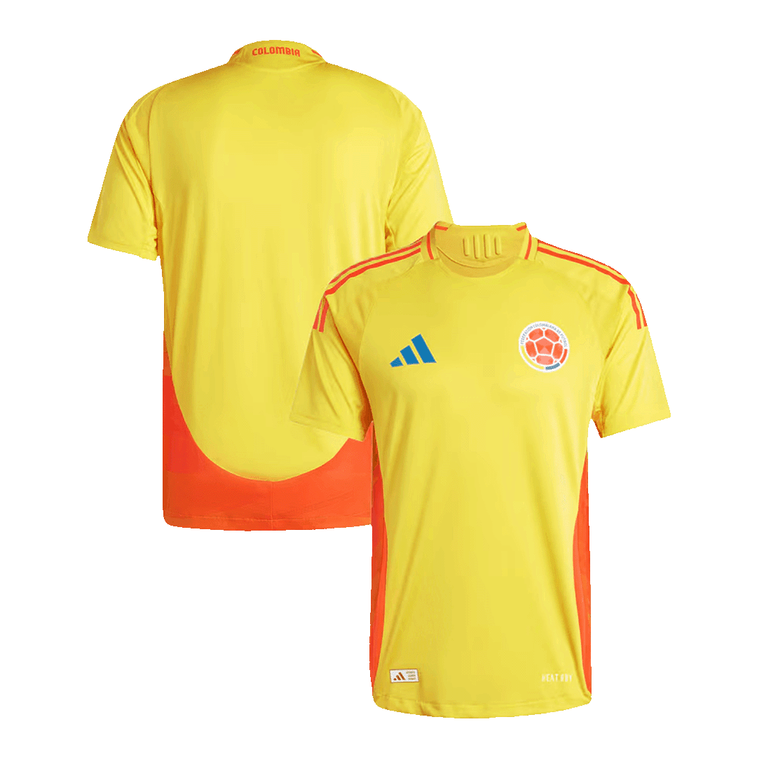 Colombia Home Authentic Soccer Jersey Copa America 2024