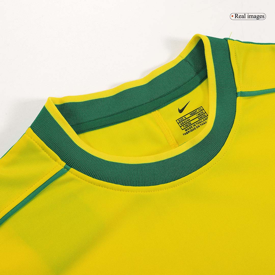 Vintage Soccer Jersey Brazil Home 1998