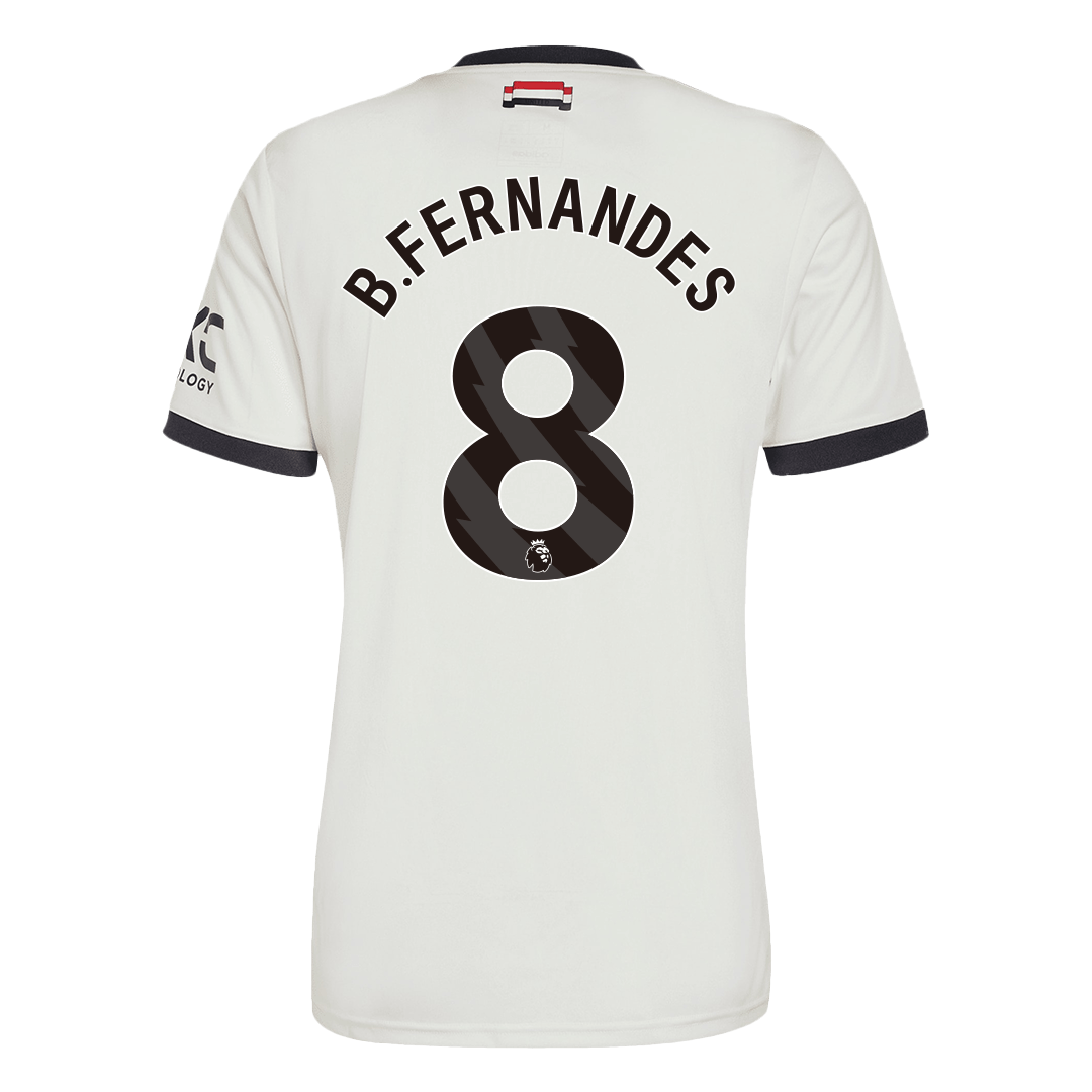 B.FERNANDES #8 Manchester United Third Away Soccer Jersey 2024/25