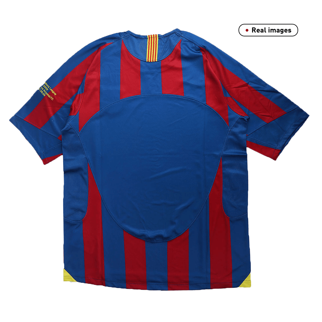 Vintage Soccer Jersey Barcelona Home 2005/06 – UCL Final