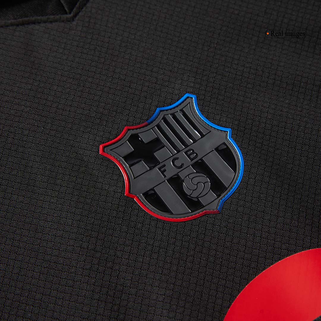 Barcelona Away Kids Soccer Jerseys Kit 2024/25 – Spotify Logo Without Text