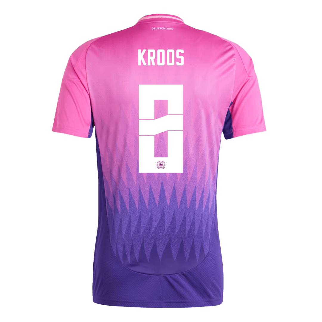 KROOS #8 Germany Away Soccer Jersey EURO 2024