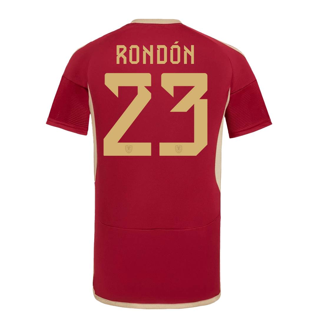 RONDÓN #23 Venezuela Home Soccer Jersey Copa America 2024