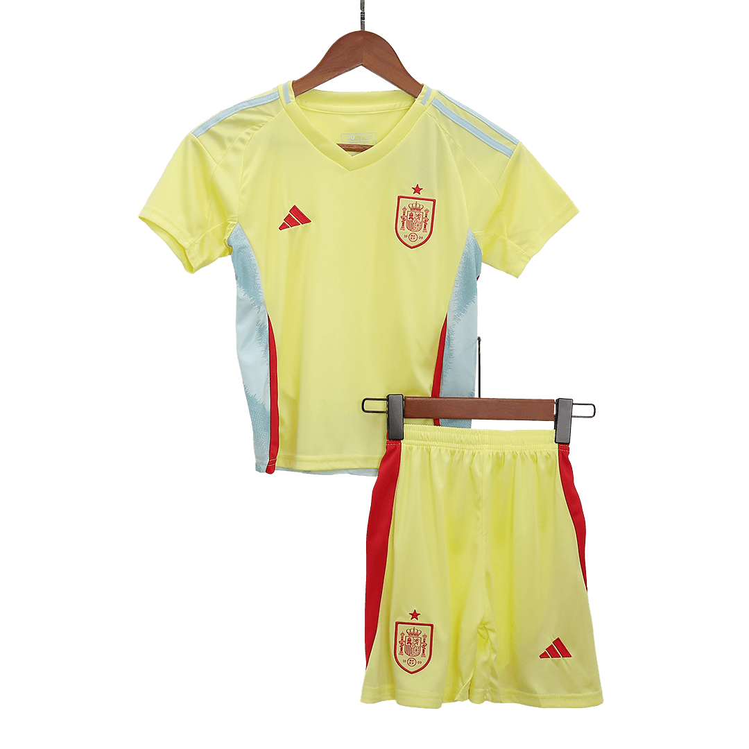 Spain Away Kids Soccer Jerseys Kit EURO 2024