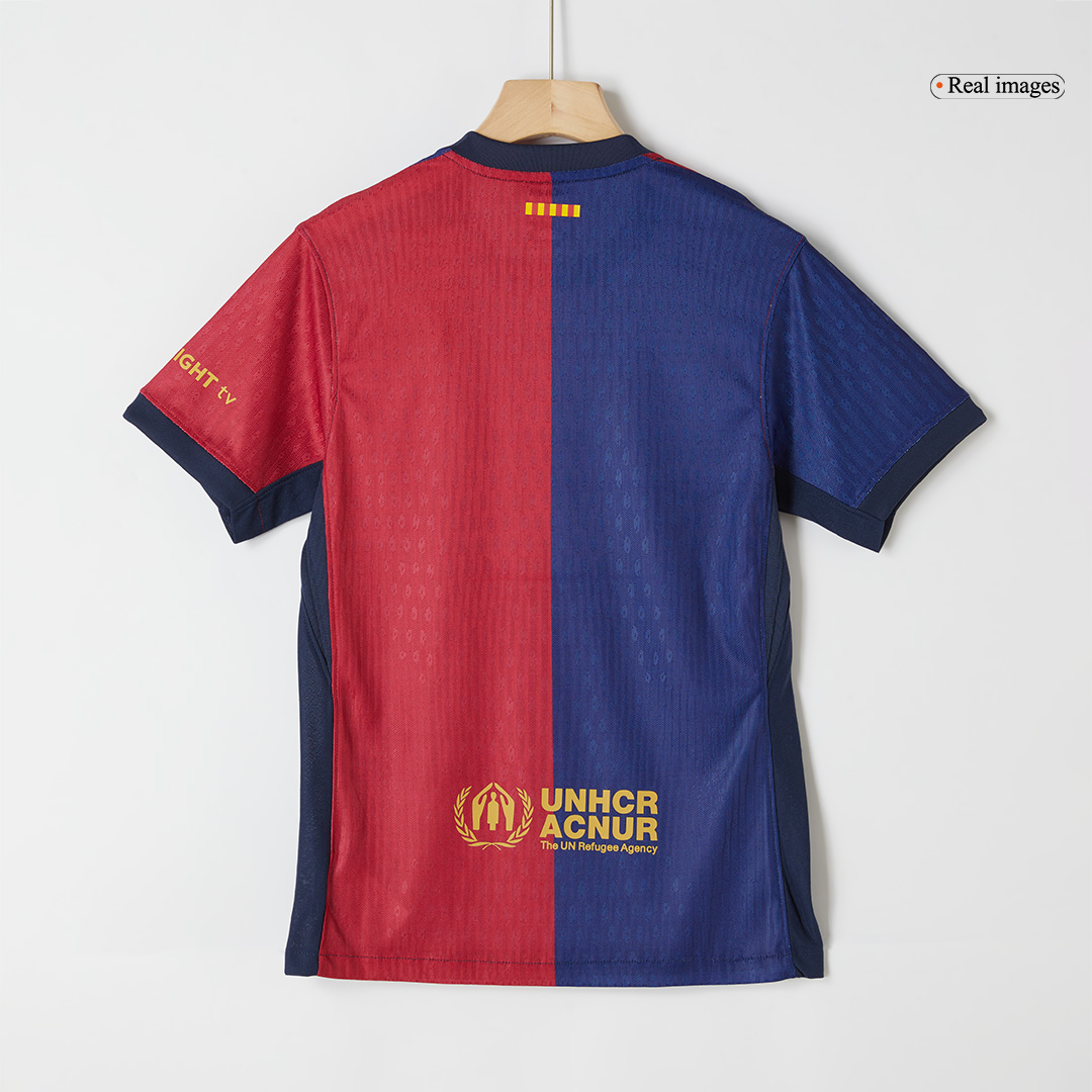 Barcelona Home Authentic Soccer Jersey 2024/25 – COLDPLAY