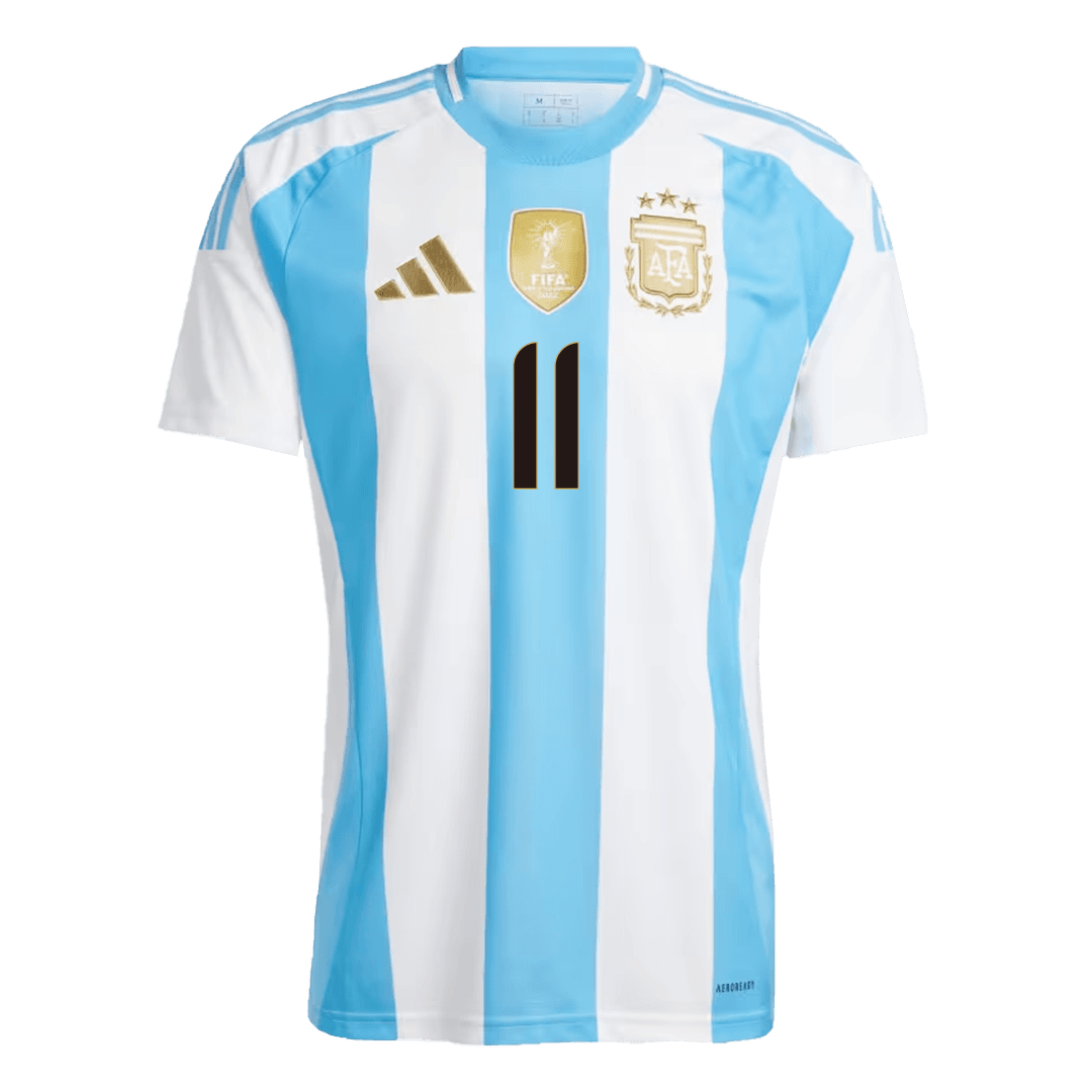 DI MARIA #11 Argentina Home Soccer Jersey 2024