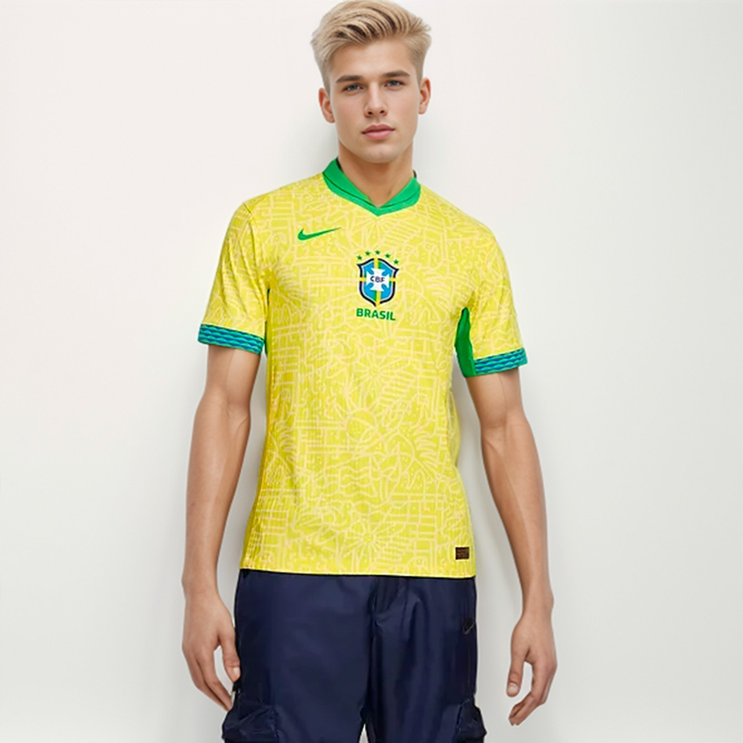 Brazil Home Soccer Jersey Copa America 2024