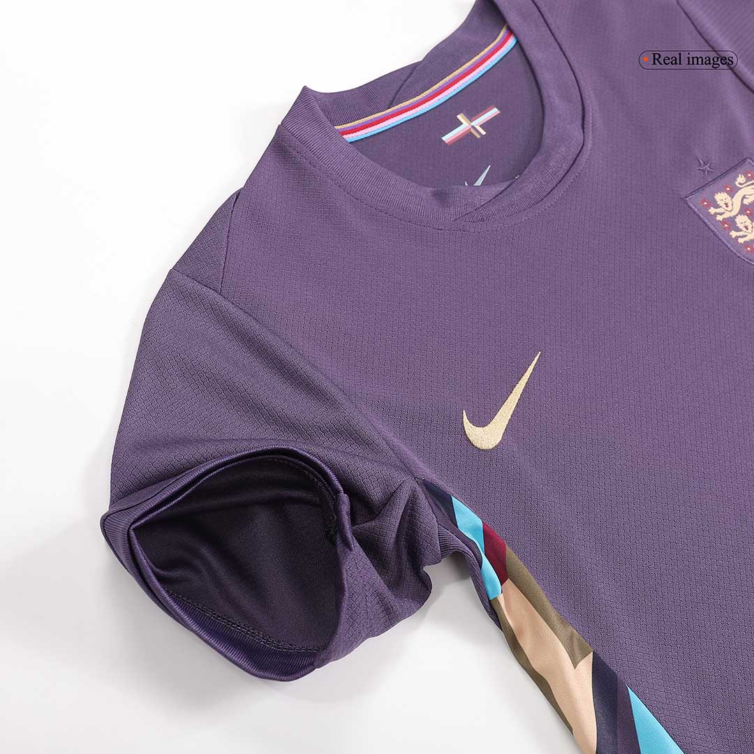 England Away Kids Soccer Jerseys Kit EURO 2024