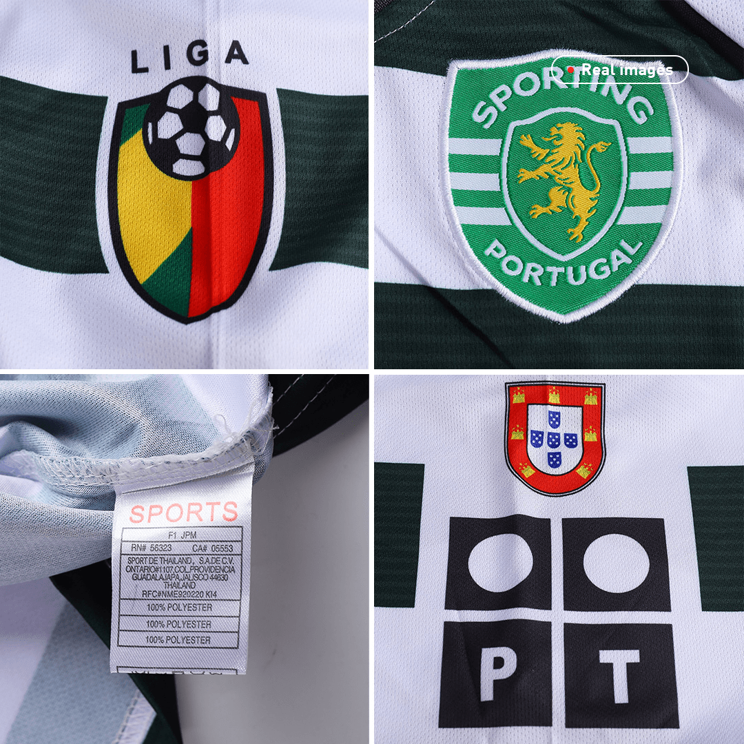 Retro Sporting CP Home Jersey 2001/03