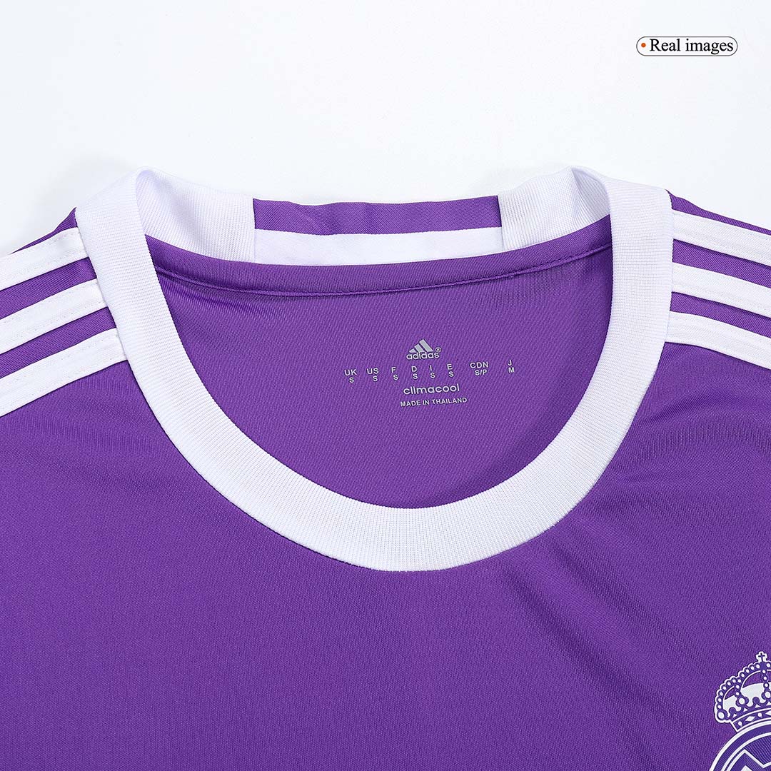 Vintage Soccer Jersey Away Long Sleeve 2016/17