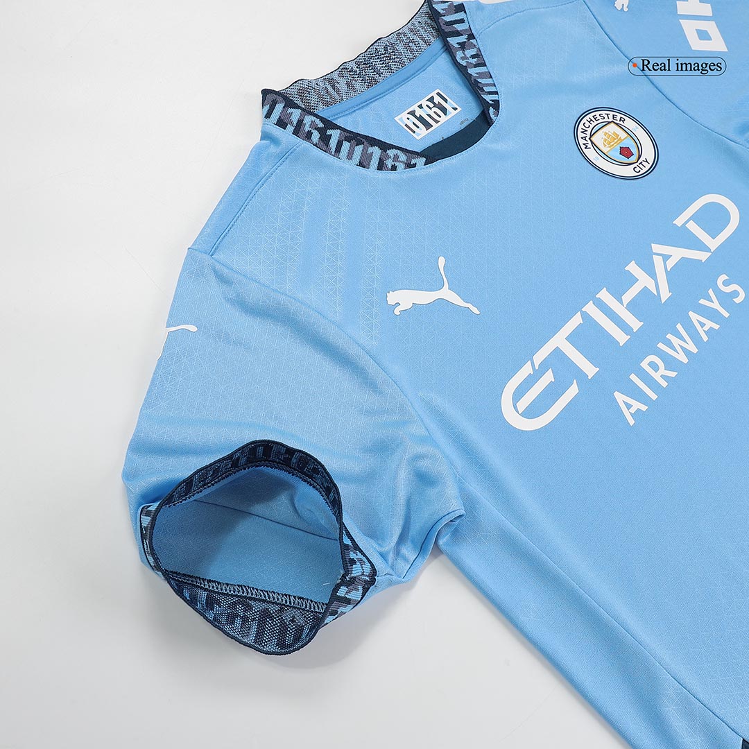 Manchester City Home Authentic Soccer Jersey 2024/25