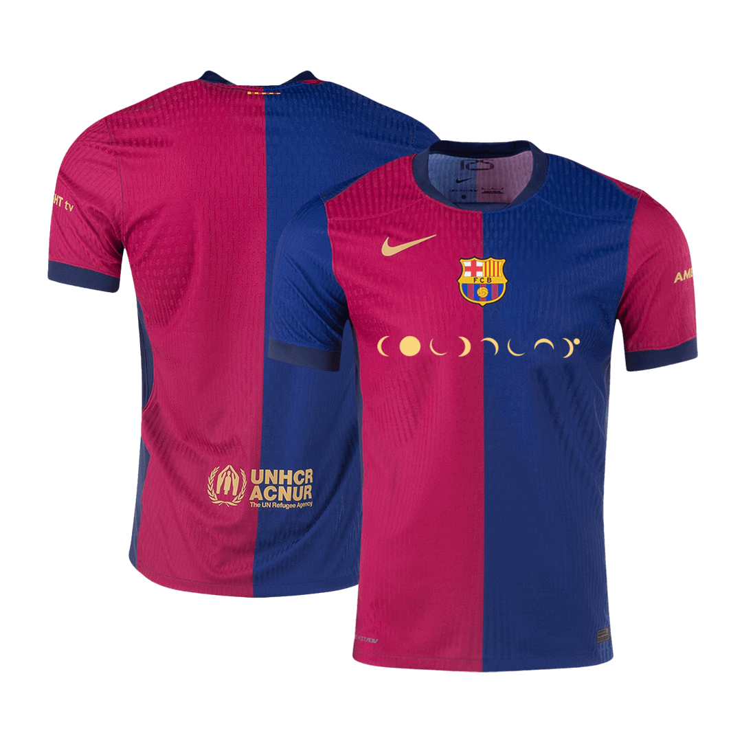 Barcelona Home Authentic Soccer Jersey 2024/25 – COLDPLAY