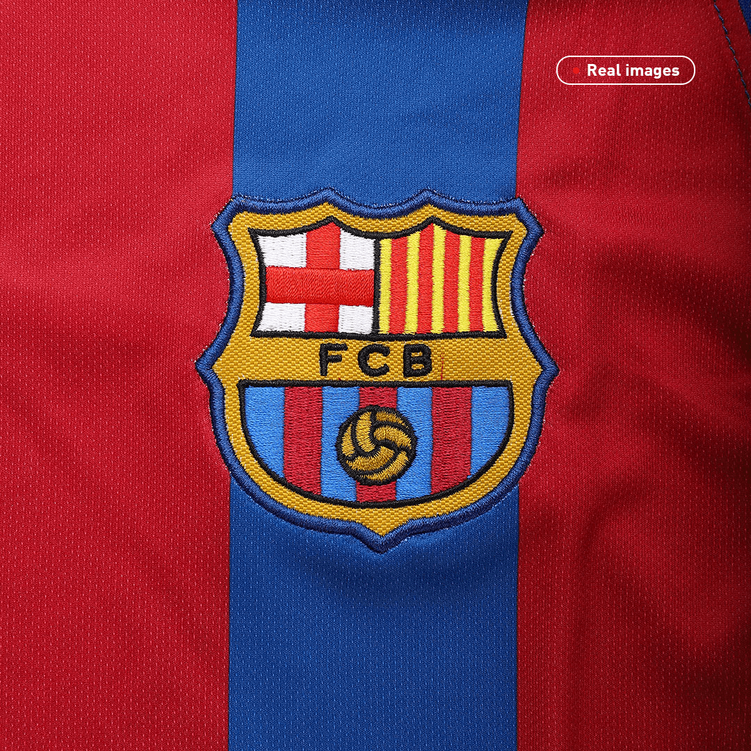 Vintage Soccer Jersey Barcelona Home 2005/06 – UCL Final