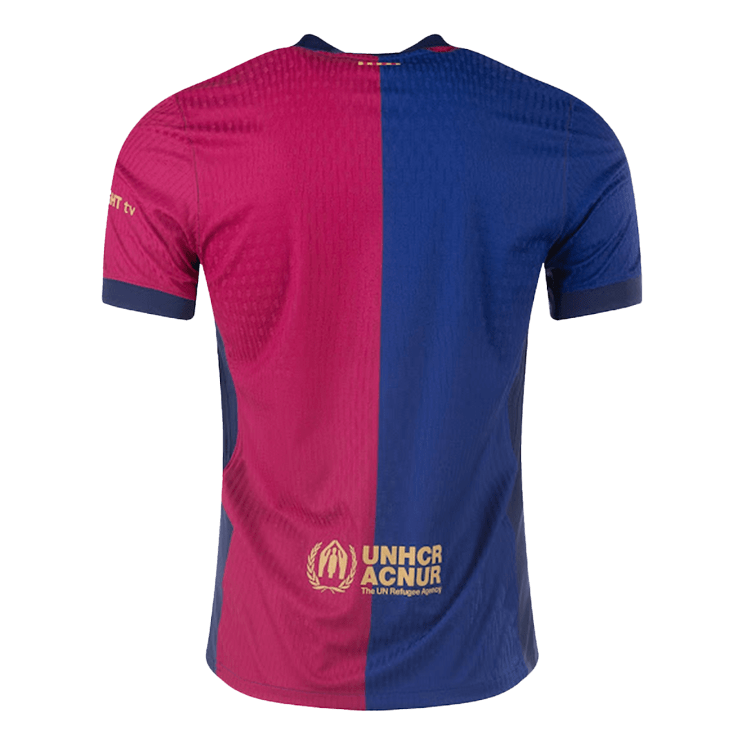 Barcelona Home Authentic Soccer Jersey 2024/25 – COLDPLAY