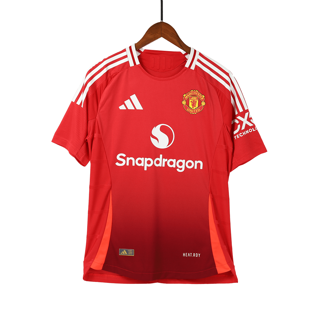 Manchester United Home Authentic Soccer Jersey 2024/25