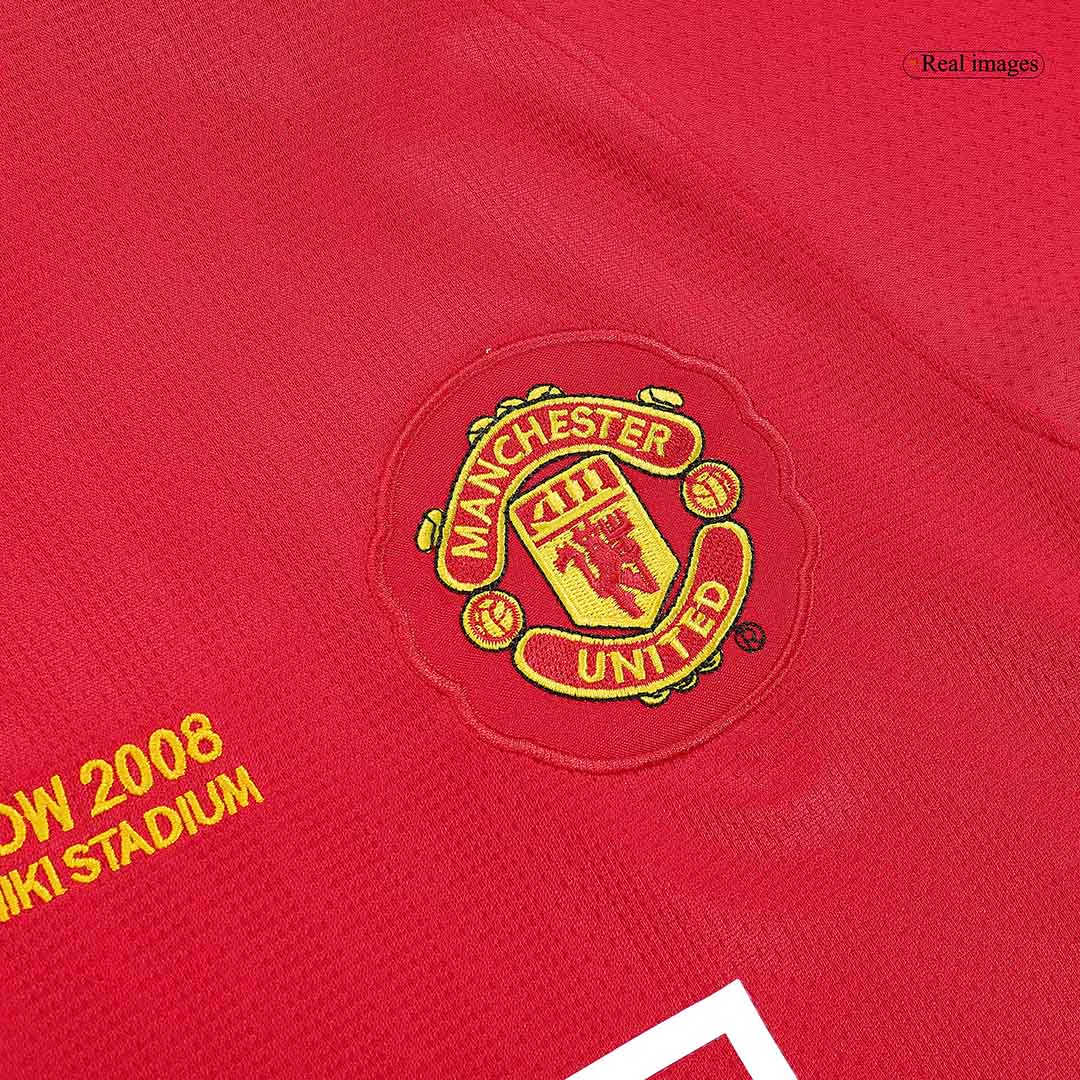 Vintage Soccer Jersey Manchester United Home 2007/08 – UCL Final