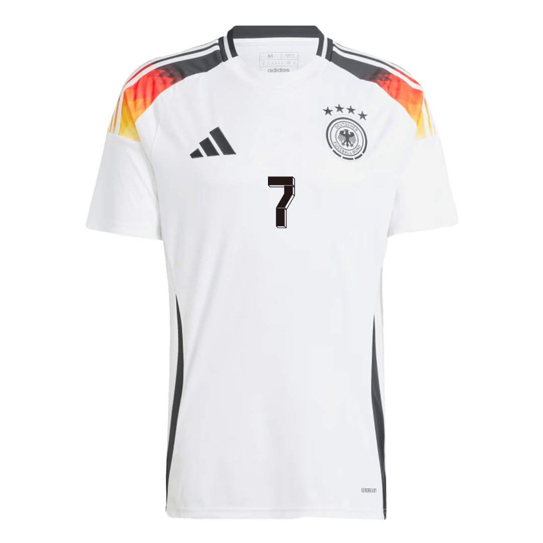 HAVERTZ #7 Germany Home Soccer Jersey EURO 2024