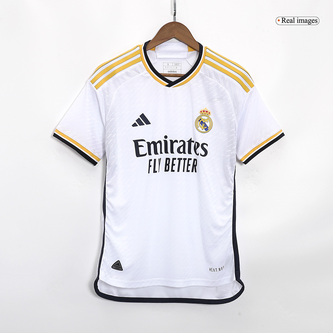 VINI JR. #7 Real Madrid Home Authentic Jersey 2023/24