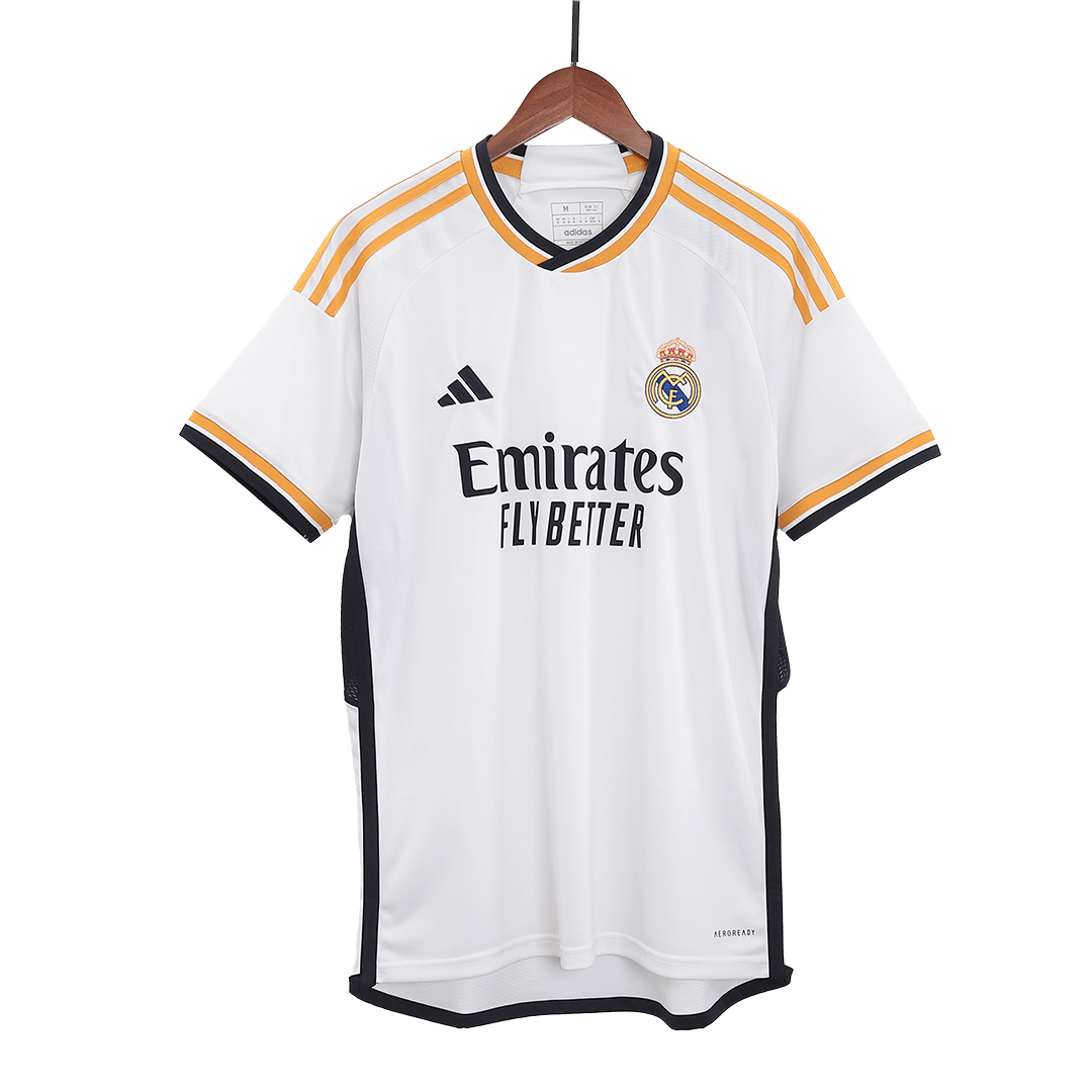 Real Madrid Home Soccer Jersey 2023/24 – UCL Champion 15