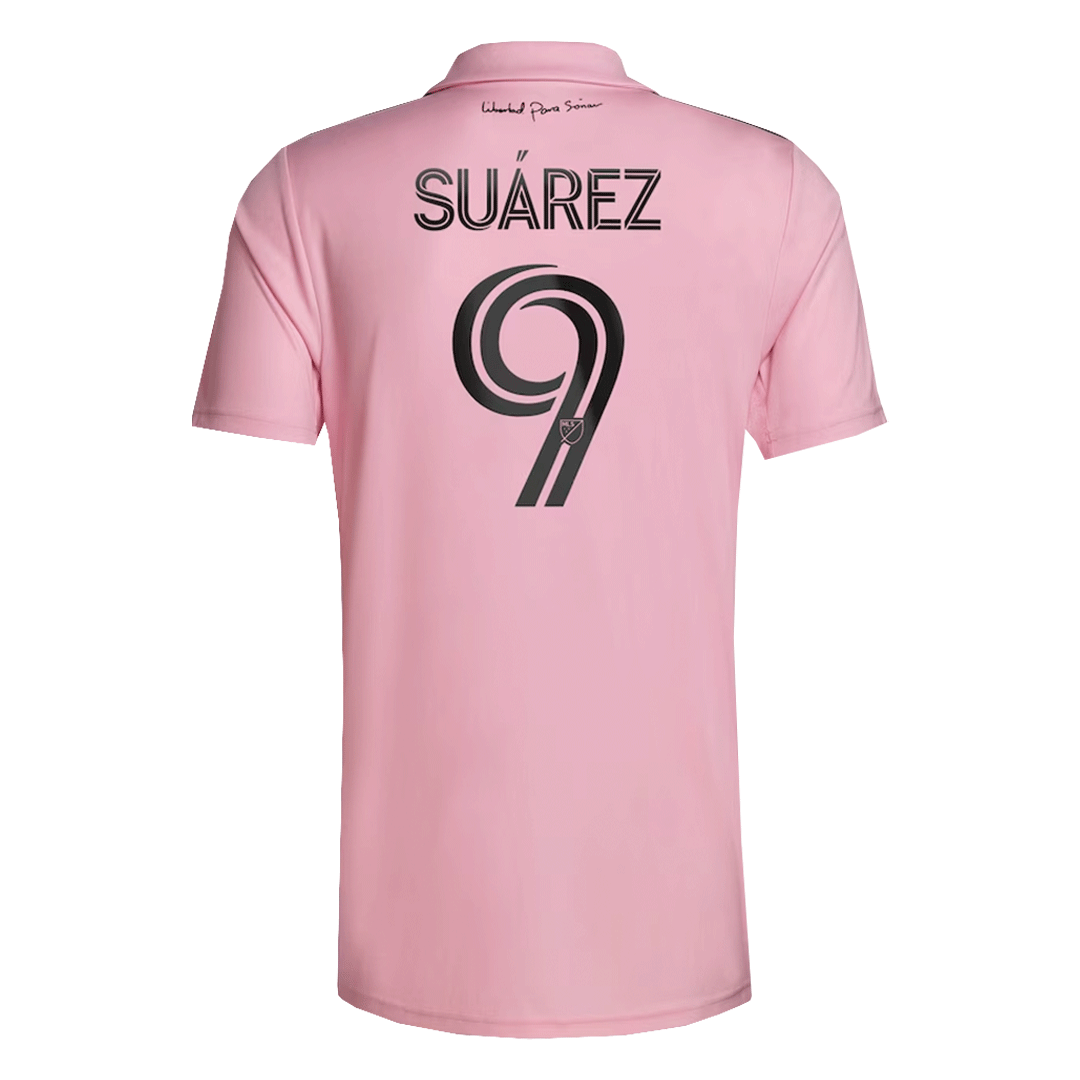 SUÁREZ #9 Inter Miami CF Home Soccer Jersey 2022