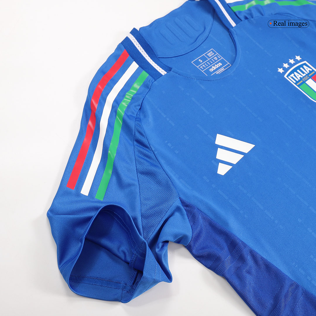 Italy Home Authentic Soccer Jersey EURO 2024