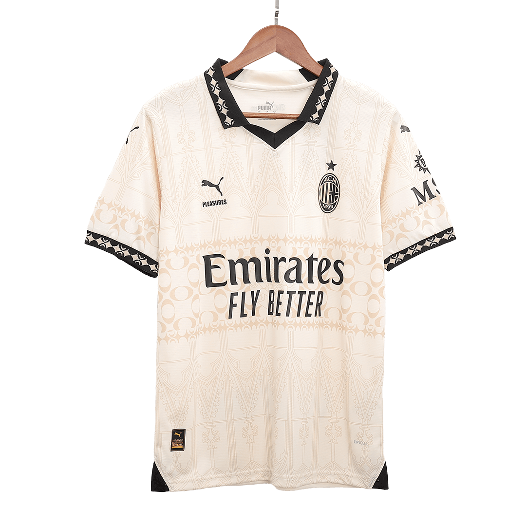 AC Milan X Pleasures Fourth Away Soccer Jersey 2023/24