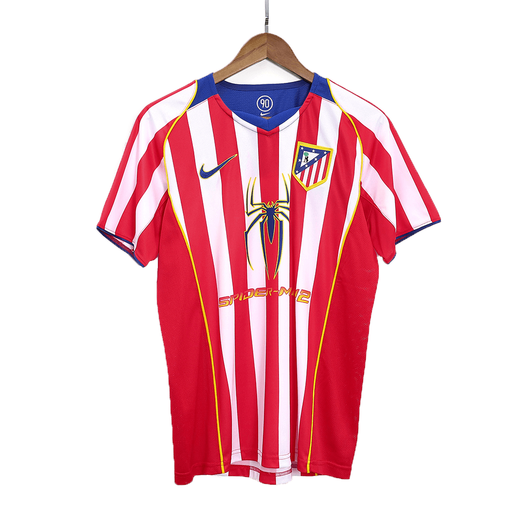 Vintage Soccer Jersey Atletico Madrid Home 2004/05