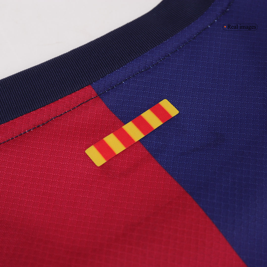 Barcelona Home Long Sleeve Soccer Jersey 2024/25