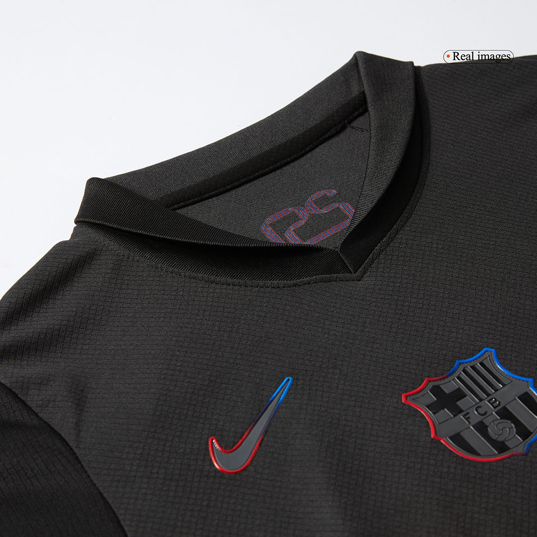 Barcelona Away Kids Soccer Jerseys Kit 2024/25